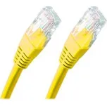 XTENDLAN Patch kabel Cat 5e UTP 1m žlutý