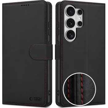 Náhradní kryt pro mobilní telefon Kryt Tech-Protect Peněženka Samsung Galaxy S26 Ultra Black/Red