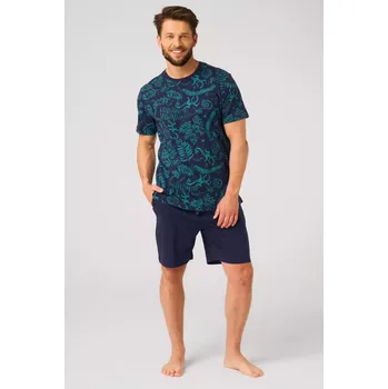 PÁNSKÉ PYŽAMO MNS 934 A26 tmavě modrá L