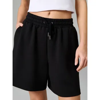 Sinsay - Soft touch šortky s kapsami - černá - 623GY-99X - 623GY-99X-XL