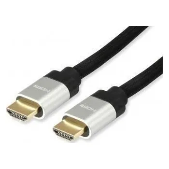 Video kabel Kabel HDMI 2.1, extrémně vysokorychlostní, pozlacený, 2 m, EQUIP 119381 EQUIP