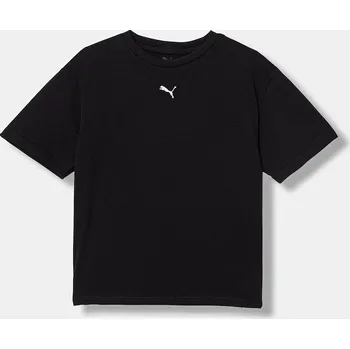 Chlapecké tričko Dětské bavlněné tričko Puma ESS 685131.PPY2 černá 99X, vel. 140