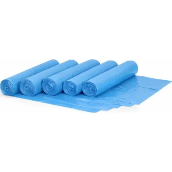 Pytle na odpadky Pytle na odpad 240 litrů, 1000 x 1200 mm, LDPE, 80 mikronů, 75 ks, modrý