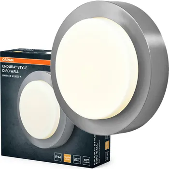 Venkovní osvětlení Venkovní nástěnné svítidlo Osram stříbrné s integrovaným LED zdrojem 8 W