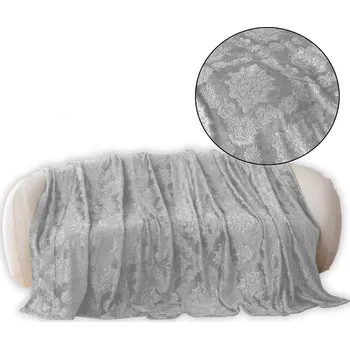 deka Deka Łóżkoholicy z mikrovlákna 160 cm x 200 cm šedá