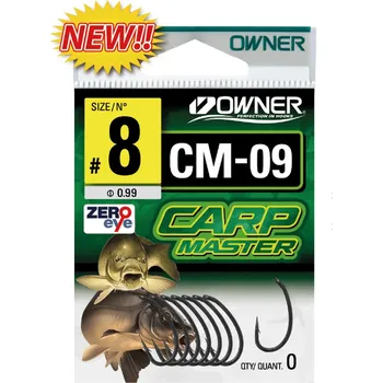 háček Owner CM-9 /9ks/ 56716.06 - CURVE SHANK