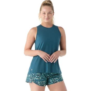 Dámské merino tílko SMARTWOOL Women's Active Ultralite High Neck Tank, Twilight Blue velikost: XS