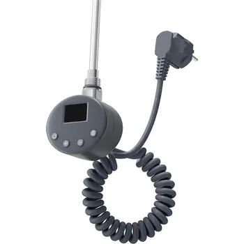 Radiátor Elektrická topná tyč do radiátoru 900W antracit