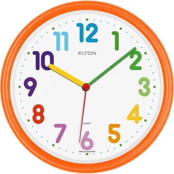 Budík ELTON Kids - oranžové - E11.4619.006863