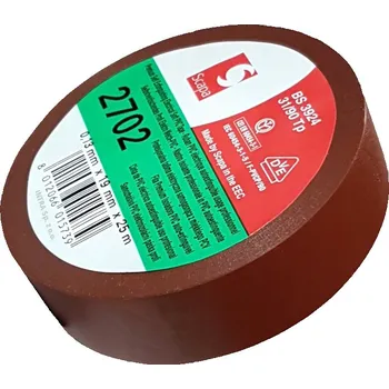Lepicí páska Izolační páska Scapa 2702 19mm/25m VDE hnědá