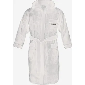 Dámský župan GIVOVA Givova župan z froté 100% bavlna - L BÍLÁ