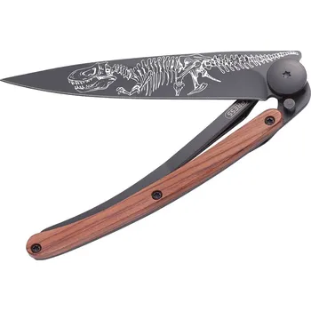 Sport Kapesní nůž Deejo 1GB165 Tattoo Black 37g coralwood T-Rex