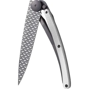 kapesní nůž Kapesní nůž Deejo 1GM032 Tattoo Aluminium 37g aluminium light grey Quadratic