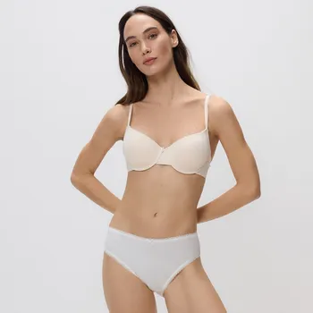 Kalhotky Reserved - Sada 3 kusů kalhotek s vysokým podílem bavlny - tělová - 955HP-02X - 955HP-02X-S