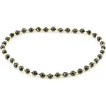 Náramek 7 Angelic Eyes se zlatými kuličkami a spinely ZLNA1462F + Dárek zdarma