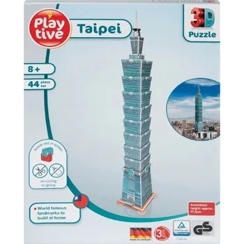 Puzzle 3D Puzzle Tchaj-pej Olay tive 8+