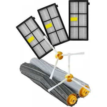 Sada příslušenství pro robotický vysavač Kartáče a HEPA filtry k vysavači IROBOT Roomba 966 sada 7ks