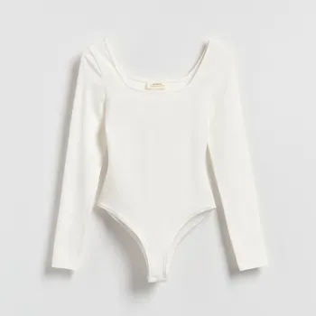 Body Reserved - Body s lyocellem - bílá - 105IT-00X - 105IT-00X-L