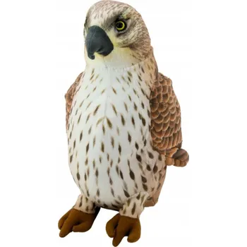 plyšák LEAN Toys Plyšová hračka sokol stěhovavý hnědý 30 cm