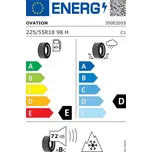 Zimní pneumatika Ovation W-586 225/55 R18 98 H zesílená (XL)