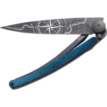 kapesní nůž Kapesní nůž Deejo 1GB169 Tattoo Black 37g blue beech Terra Incognita