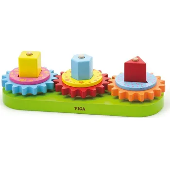 Dětské zboží Viga Dřevěné geometrické tvary