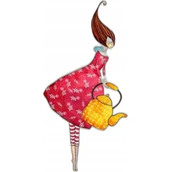 Dřevěné přání C6 s obálkou Zlatá Rybka