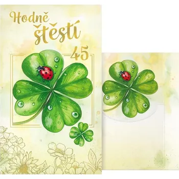 MFP M11-605 přání k 45. narozeninám