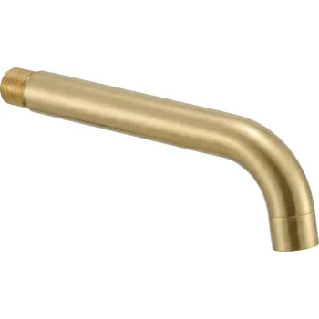 Vodovodní baterie Vanový/umyvadlový výtok pro podomítkovou baterii REA LUNGO 200 mm, zlatá kartáčovaná