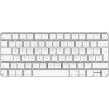 Klávesnice Apple Magic Keyboard Touch ID/Bezdrátová Bluetooth/CZ layout/Bílá (MXCK3CZ/A)