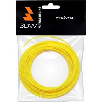 Filament 3DW - ABS filament 1,75mm žlutá, 10m, tisk 220-250°C (D11602)