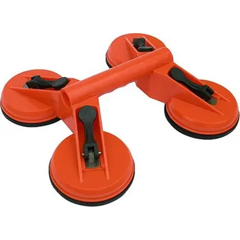 Nosič, Quattro přísavka na sklo 110 kg, 4 přísavky Strend Pro 217599 (Strend Pro 217599 Podtlakové madlo, držák na sklo do 100 kg)