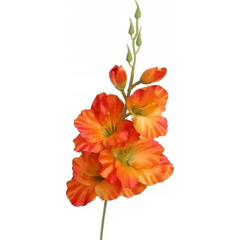 umělá květina UMĚLÉ KVĚTY ROSTLINY MEČÍK MEČÍKY 1 KS 54 CM