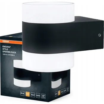 Venkovní osvětlení Venkovní nástěnné LED svítidlo 12,5W 980lm 3000K šedé IP44 Endura