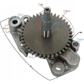 Olejové čerpadlo Olejové čerpadlo VOGE