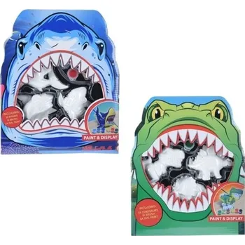 Figurka LEVNO Sada sádrových figurek s barvičkami na pomalování Varianta: Dinosaurus Nové