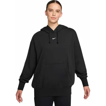 Dámské oblečení Dámská mikina přes hlavu Nike PHOENIX FLEECE HOODIE OS W černá HV8101-010 - M | UK 7 | US 9,5