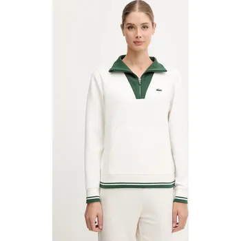 Dámská mikina Mikina Lacoste SF8634 bílá 00C, vel. 38