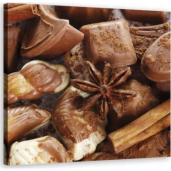 Obraz OBRAZ DO KUCHYNĚ Čokoláda s anýzem 50x50