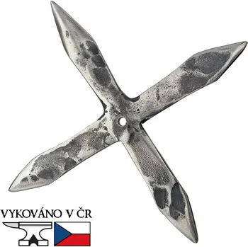 Bojový sport Chladné Zbraně Ručně kovaná vrhací hvězdice "ARROW - LIVING HISTORY"