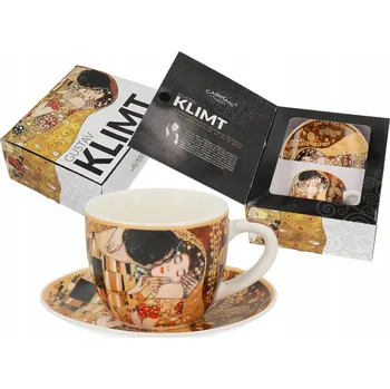 Porcelánový Šálek Carmani G. Klimt 80 ml 1 ks