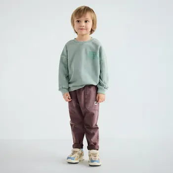 Reserved - Legíny s vysokým podílem bavlny - hroznová - 482HK-48X - 482HK-48X-92