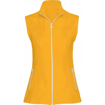 Dámská vesta VESTA PRO LÉKAŘKU SESTRU BEZRUKÁVNÍK CLINIC DRESS ORANŽOVÁ XL