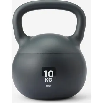 Fitness DOMYOS Home Kettlebell 10 kg 10kg ŠEDÁ