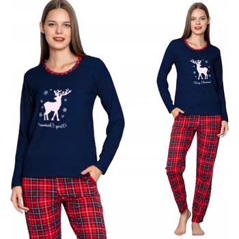 Dámské pyžamo Dámské pyžamo bavlna vícebarevné, velikost M