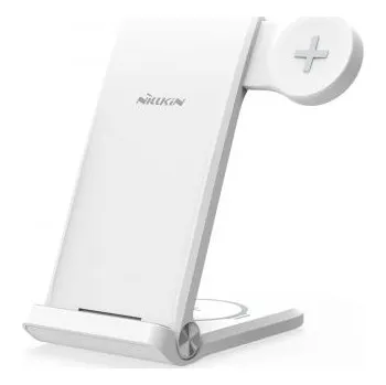 Nillkin PowerTrio 3v1 Bezdrátová Nabíječka pro Samsung Watch White (6902048249905)