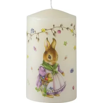 Velikonoční dekorace Villeroy & Boch Easter Accessoires svíčka Flower tendril, 7 x 12 cm 35-9072-0035