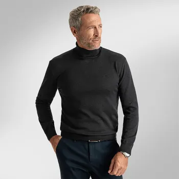 Pánský svetr Pánský rolák BANDI, model MANTESO Grafit