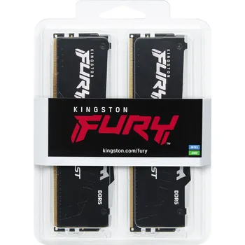 Operační paměť Kingston Fury Beast 32 GB (2x 16 GB) DDR5 6400 MHz (KF564C32BBEAK2-32)
