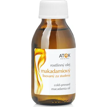 Tělový olej Original ATOK Rostlinný olej makadamiový, lisovaný za studena 100 ml